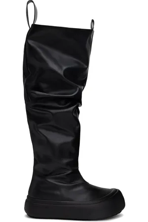 Yume Yume Bottes hautes style pêcheur noires
