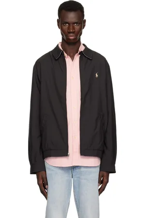 Ralph Lauren Blouson noir à assemblage bi-swing