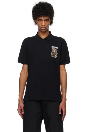Moschino Polo noir à image d