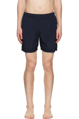Stone Island Maillot de bain bleu marine en nylon iridescent ECONYL®