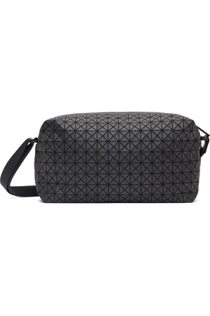 Issey Miyake Sac sellier gris acier