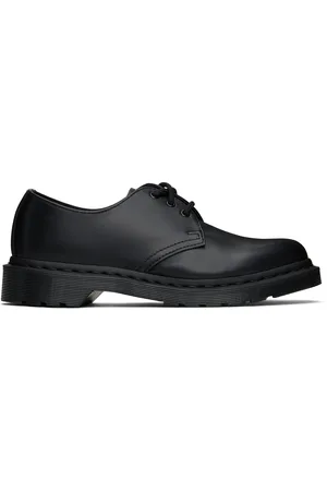 Dr. Martens Derbys 1461 noirs en cuir poli