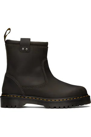 Dr. Martens Bottines Anistone grises en cuir