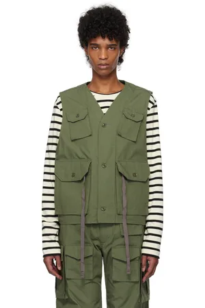 ENGINEERED GARMENTS Veste C-1 kaki