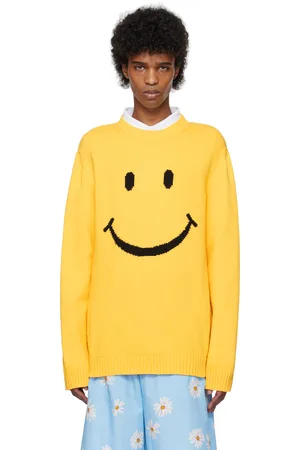 Moschino Pull jaune en coton mélangé - Smiley®