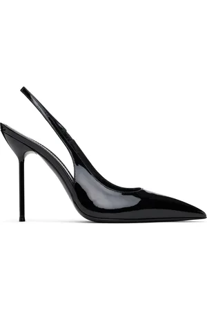 PARIS TEXAS Chaussures à talon aiguille Lidia noires à bride arrière