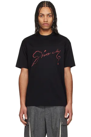 Givenchy T-shirt noir à coupe classique