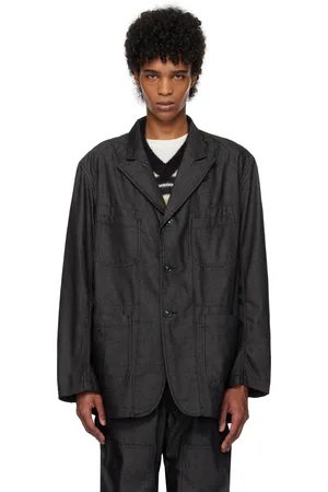 ENGINEERED GARMENTS Veston Bedford noir en denim