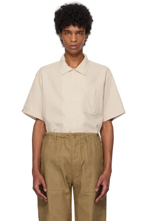 ENGINEERED GARMENTS Chemise de camp blanc cassé
