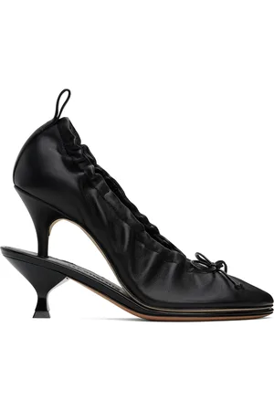 Jacquemus Chaussures de style ballerine à talons noires - La casa