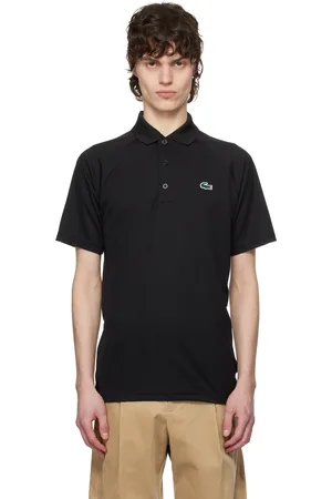 Lacoste Polo de golf à coupe classique noir à protection anti-UV