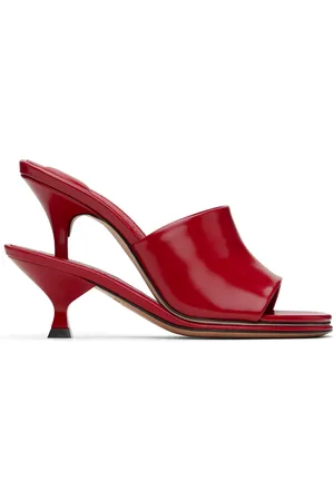 Jacquemus Sandales à talons rouges - La casa