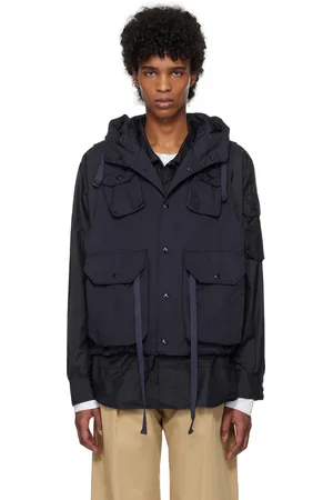 ENGINEERED GARMENTS Veste militaire bleu marine