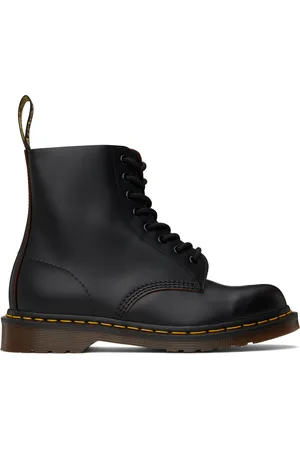 Dr. Martens Bottes rétro 1460 noires - Made in England