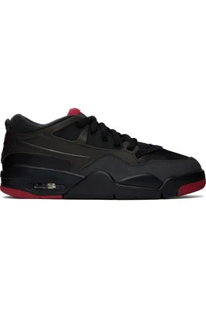 Nike Baskets Air Jordan 4 RM noir et rouge