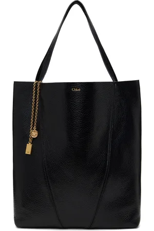 Chloé Grand cabas Spin noir à logos