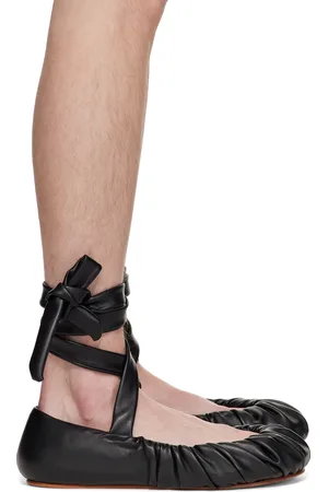 Yume Yume Ballerines noires en cuir synthétique