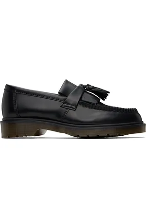 Dr. Martens Flâneurs Adrian noirs en cuir poli à pampilles