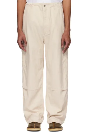 ENGINEERED GARMENTS Pantalon de peintre blanc cassé