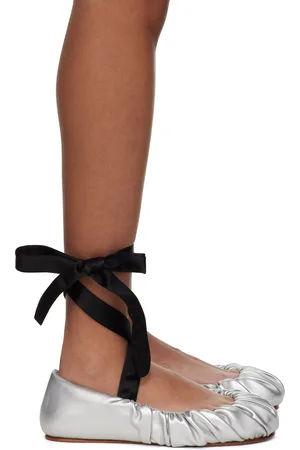 Yume Yume Ballerines rembourrées argentées