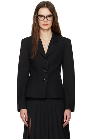 Shushu/Tong Veston cintré noir