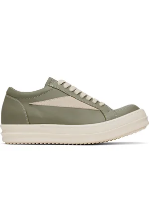 Rick Owens Baskets rétro vertes - Hollywood