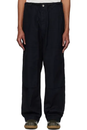 ENGINEERED GARMENTS Pantalon de peintre bleu marine
