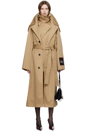 Jean Paul Gaultier Trench déconstruit beige