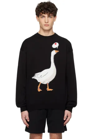 Moschino Pull noir à image d