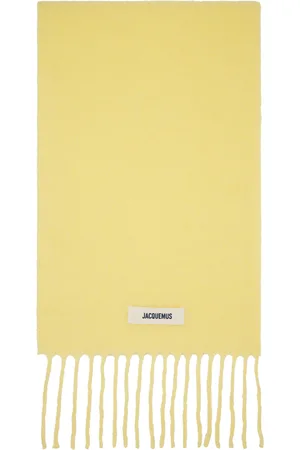 Jacquemus Écharpe Carro jaune - La casa