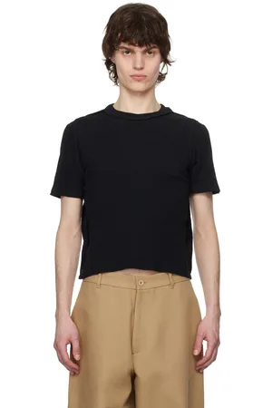 ECKHAUS LATTA T-shirt noir à panneaux