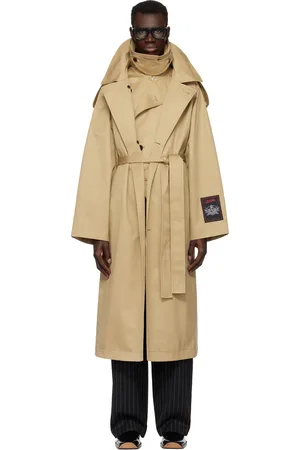 Jean Paul Gaultier Trench déconstruit beige