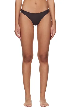 Tropic of C Culotte de bikini brune à taille basse