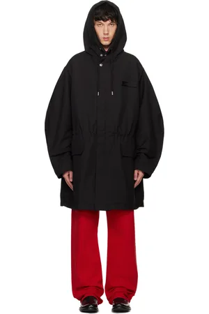 Jacquemus Blouson de style parka Marrone noir - Les classiques