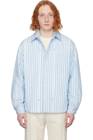 Jacquemus Chemise Boulanger bleue - Les sculptures