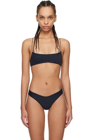 Tropic of C Haut de bikini de style soutien-gorge léger C noir