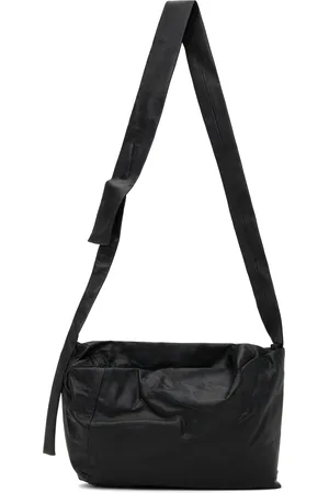 YOHJI YAMAMOTO Petit sac rembourré noir - discord