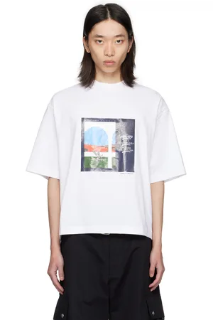 Jacquemus T-shirt Scesa blanc - La casa