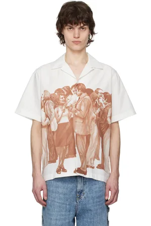 CARNE BOLLENTE Chemise How I Met Your Father II blanc et brun