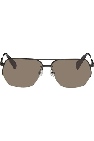 Jacquemus Lunettes de soleil Aviador noires