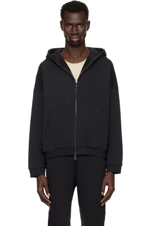 JOHN ELLIOTT Pull à capuche Frances noir à glissière
