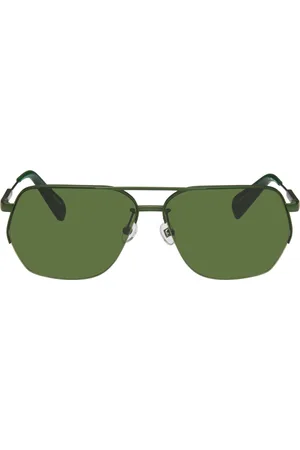 Jacquemus Lunettes de soleil Aviador vertes
