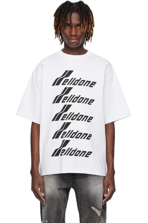 We11 Done T-shirt blanc à logos