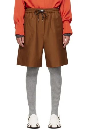 CORDERA Short de style marin brun clair