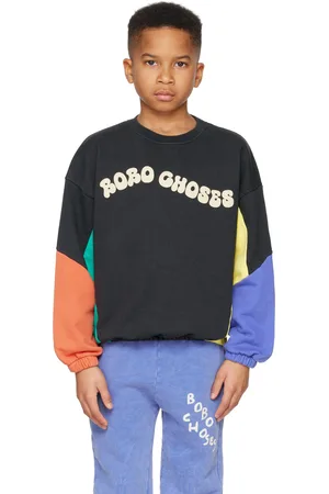 Bobo Choses Enfant | Pull molletonné multicolore à logo