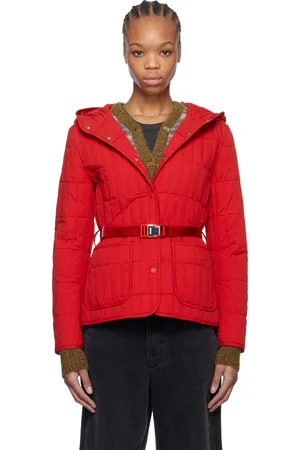 Mackage Blouson matelassé léger Raja rouge rembourré en duvet