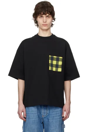 Bottega Veneta T-shirt noir en jersey de coton