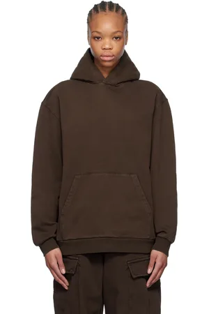 SKIMS Pull à capuche brun - Boyfriend Fleece