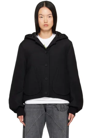 J.W.Anderson Blouson noir à capuche