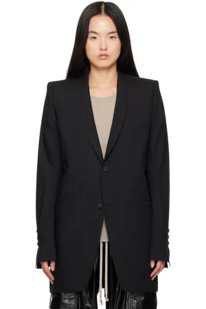 Rick Owens Veston façon tailleur Dirt noir - Hollywood